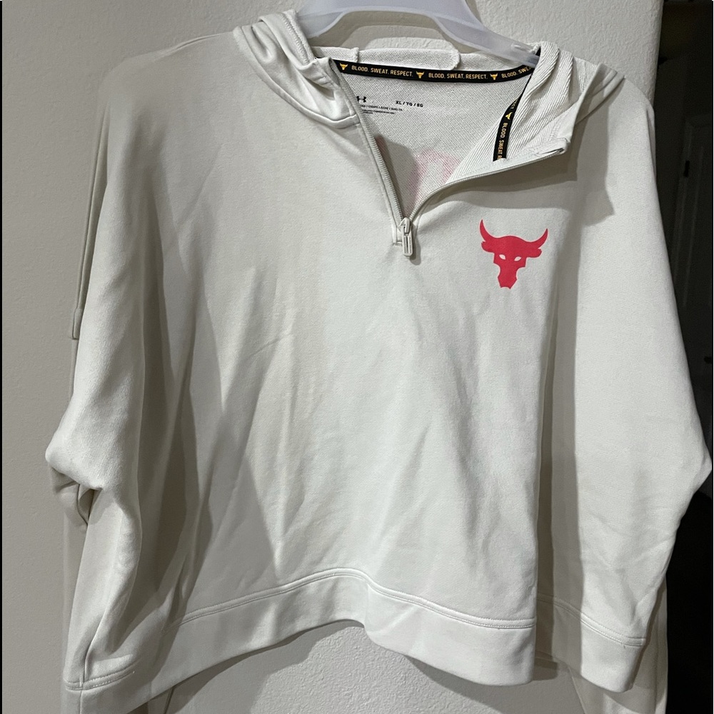 Under Armor Project Rock Crop Hoodie